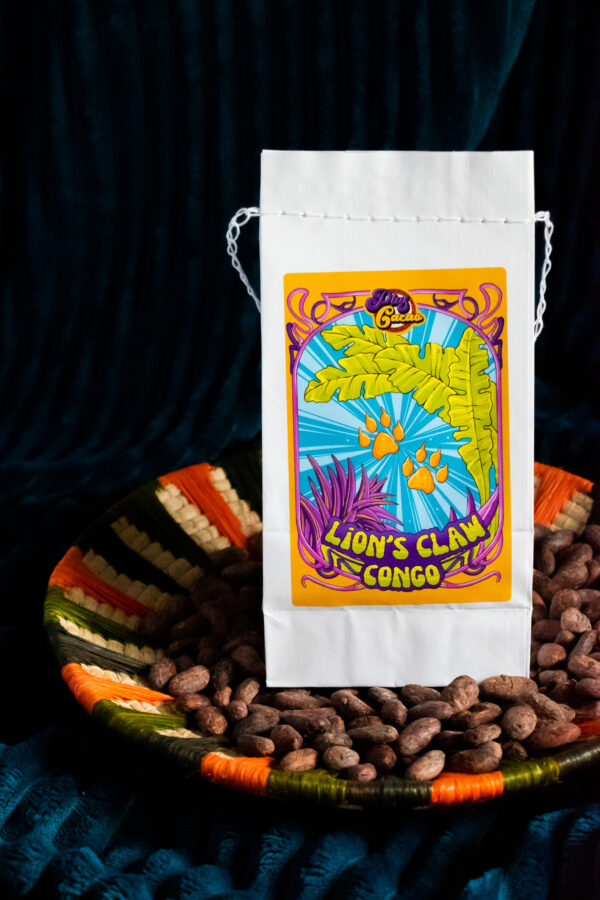 Cacao Ceremonial Grade 100% Organic Congo Lion's Claw Trinitario: 200g/ 0,5kg/ 1kg